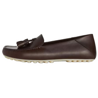 Loro Piana Gommino Loafers Women's Dark Brown
