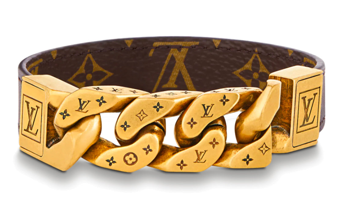 LOUIS VUITTON MONOCHAIN REVERSO Bangles Men