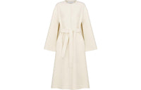 DIOR SS23 Velvet Coat Women's White