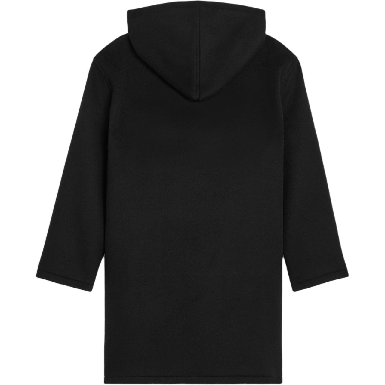 CELINE College Long Parka In Double-face Wool