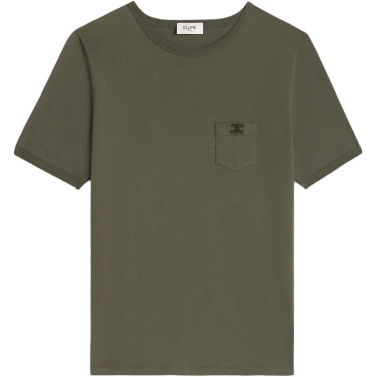 CELINE T-Shirts Women's Green