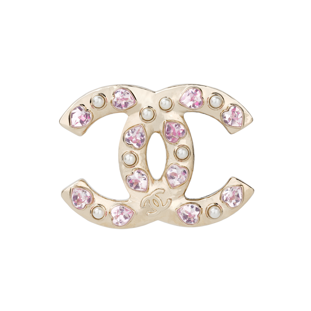 CHANEL Brooches Women's Gold