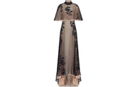DIOR Short Sleeved Dress Women's Brown