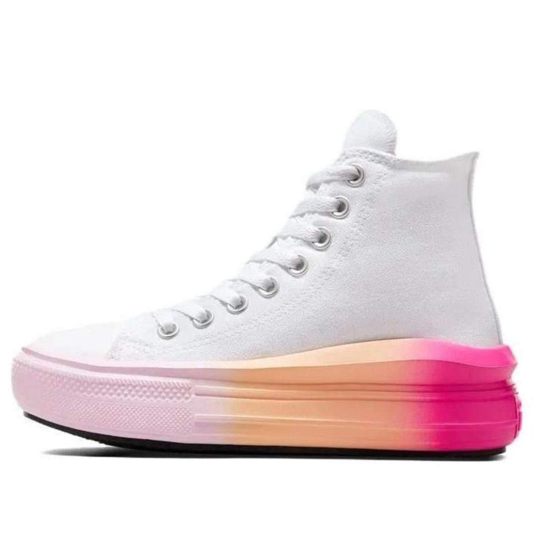 (GS) Converse Chuck Taylor All Star Move Platform 'White Multi-Color' A07372C