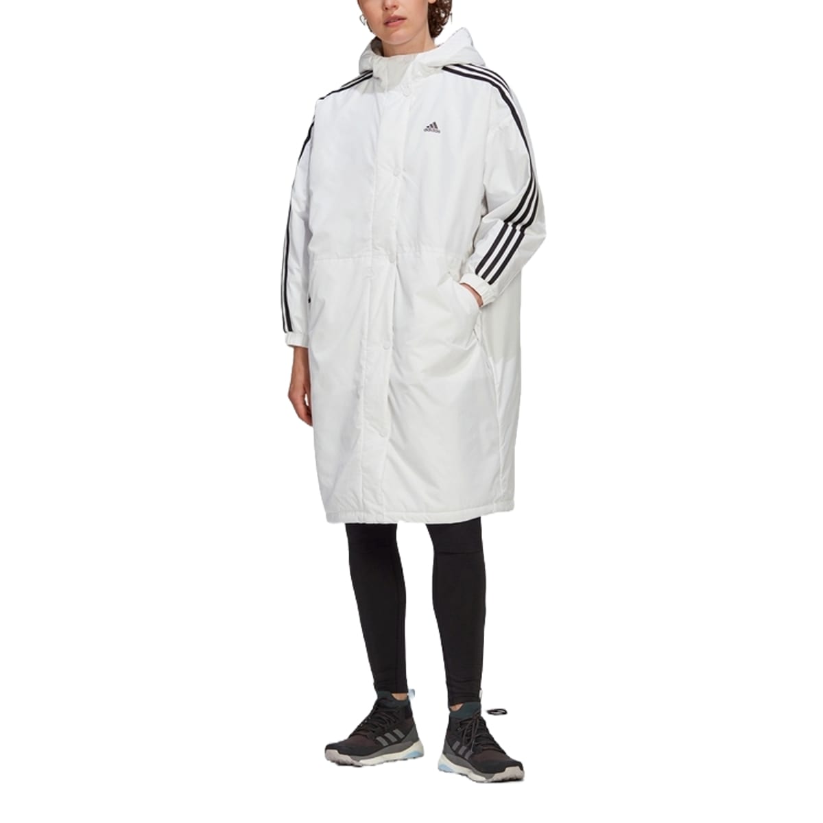 (WMNS) adidas Insulated COA Cotton Jacket Asia Sizing 'White' GF0026