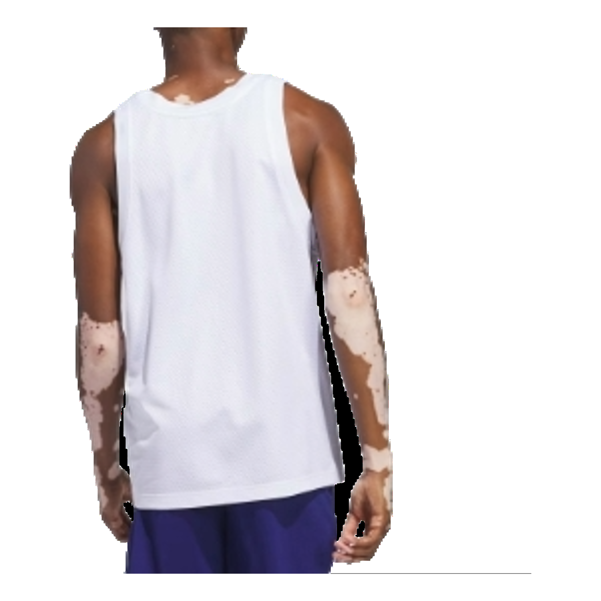 adidas Basketball Legends Tank Top Asia Sizing 'White' IX8132