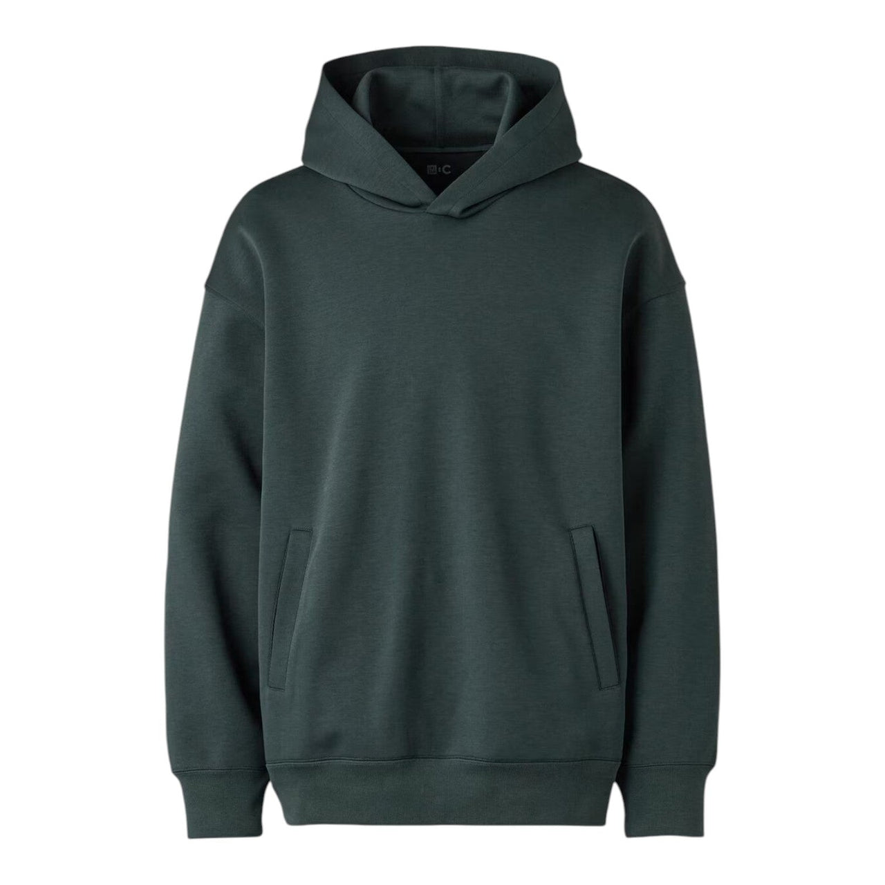 UNIQLO Sweat Oversized Hoodie 'Dark Green' 482309-58