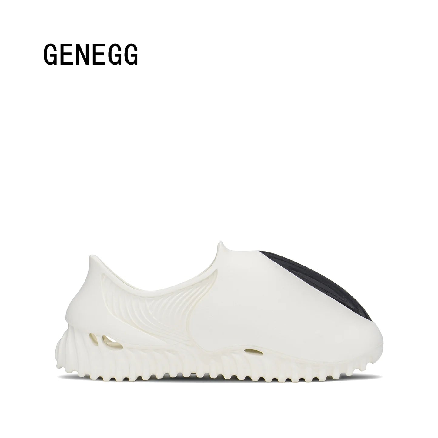 GENEGG Foam Runner Whale 'White/Black' GW-002