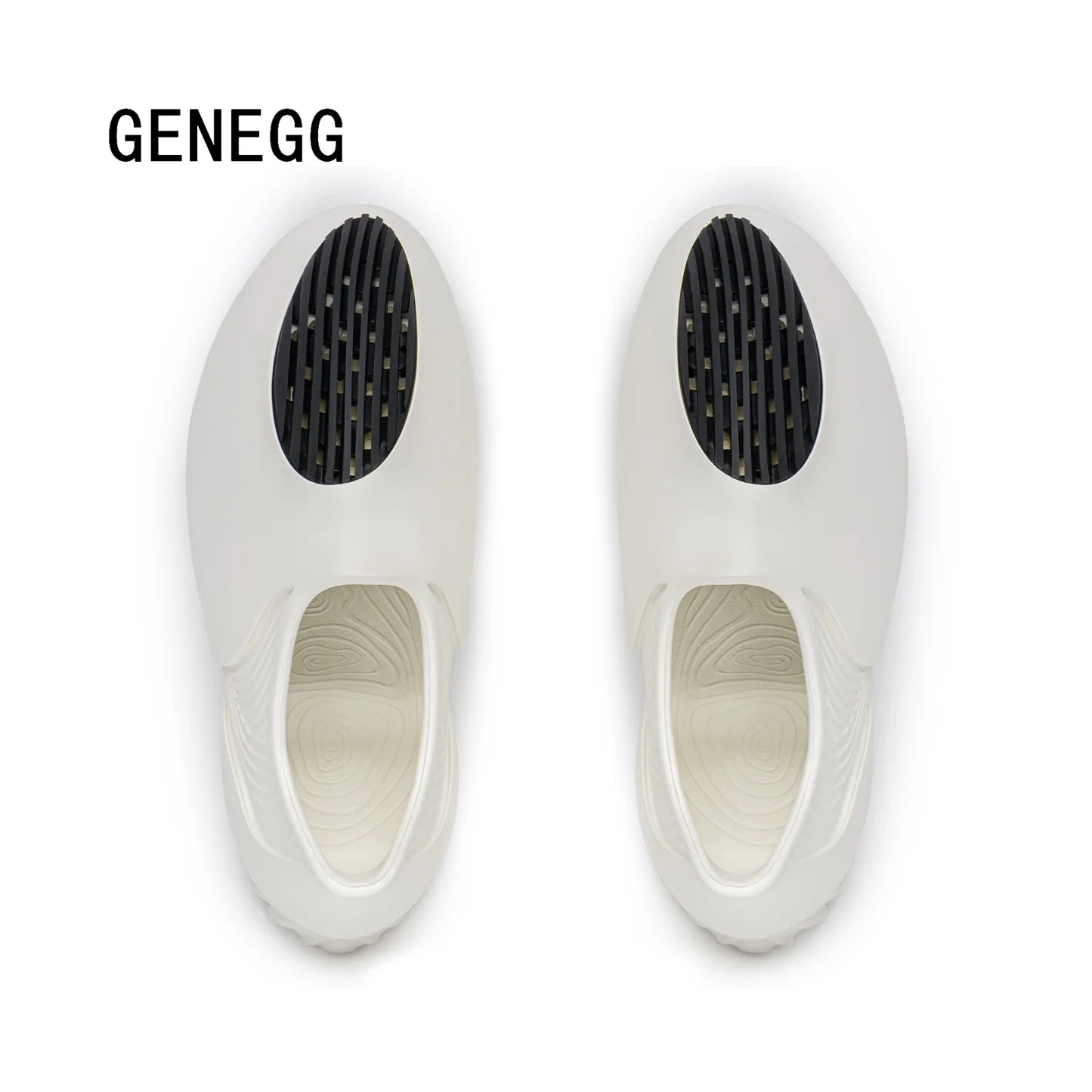 GENEGG Foam Runner Whale 'White/Black' GW-002
