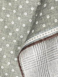 Brunello Cucinelli Patterned Silk Scarf
