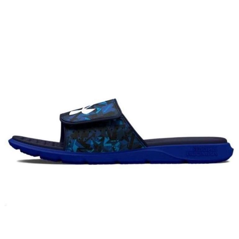 Under Armour Graphic Strap Slides 'Color Splash - Petrol Blue' 3026024-600