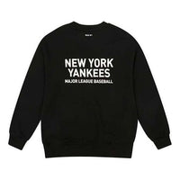 MLB New York Yankees Long-Sleeve Printing Logo Sports Fleece Unisex Black 31MT21941-50L