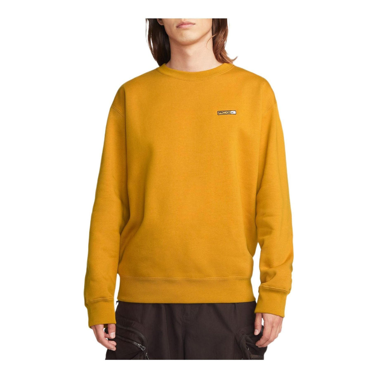 Nike ACG embroidered logo patch sweatshirt 'Orange' DM9942-727
