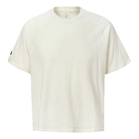 Converse Shapes Box Cropped T-Shirt Asia Sizing 'White' 10020766-A05