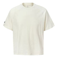 Converse Shapes Box Cropped T-Shirt Asia Sizing 'White' 10020766-A05