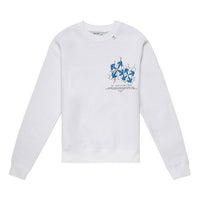 Off-White White Fence Arrows T-Shirt Arrow Printing Long Sleeves OMBA025S20E300020130