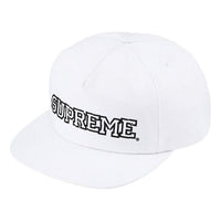 Supreme Shattered Logo 5-Panel Cap 'White Black' SUP-FW21-005