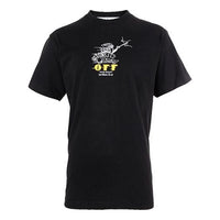 Off-White Freewizard Pattern Short Sleeve Loose Fit Black OMAA038F20FAB0121018