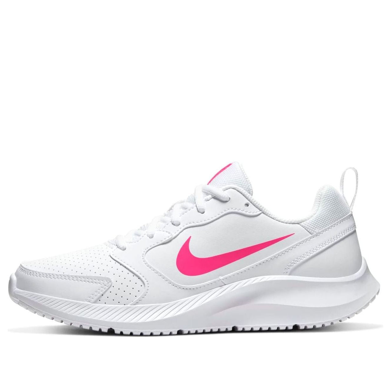 (WMNS) Nike Todos RN White/Pink BQ3201-100