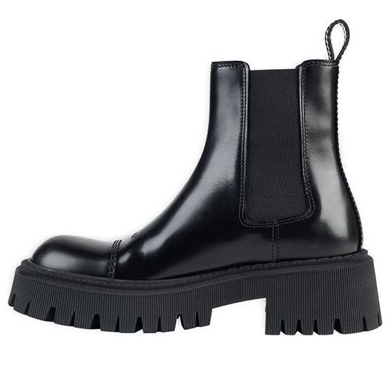 (WMNS) Balenciaga Tractor 20mm Boot 'Black' 641399WA8E91000
