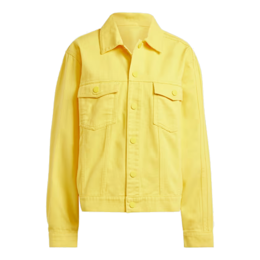 (WMNS) adidas originals KSENIASCHNAIDER 3-Stripes Dyed Jacket Asia Sizing 'Bold Gold' IN0362