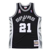 Mitchell & Ness x NBA San Antonio Spurs 2001-02 Jerseys 'Tim Duncan 21' AJY4GS18456-SASBLCK01TDU