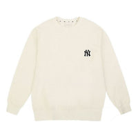 MLB Unisex NY/LA Embroidery Sweatshirt White 31MT04011-50I