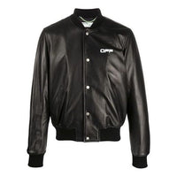 Off-White Arrows Cowhide aviator Arrow Jacket OMJA040S20H830251010