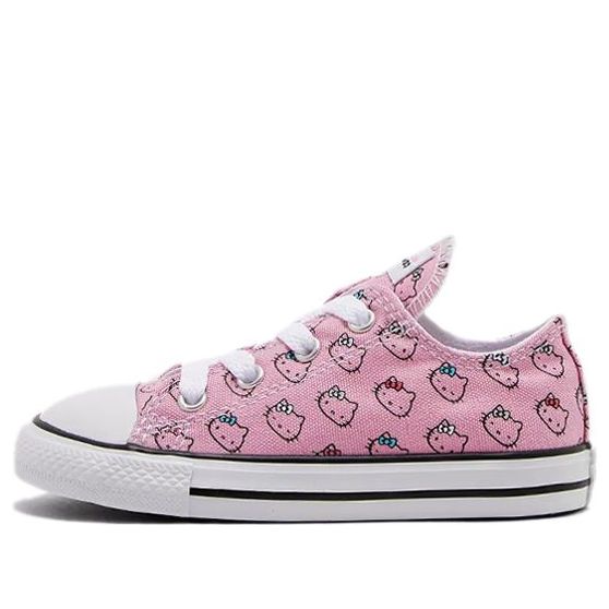 (TD) Converse Hello Kitty x Chuck Taylor All Star Low 'Prism Pink' 764639C