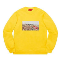 Supreme Aerial Crewneck 'Yellow Multi-Color' SUP-FW20-274