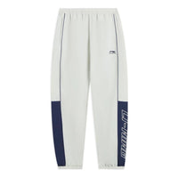 Li-Ning Sportswear Sweatpants 'White Blue' AYKS837-1