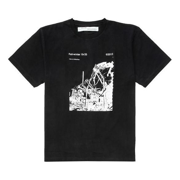 Off-White Ruined Factory Short Sleeve Oversize OMAA038F191850131001