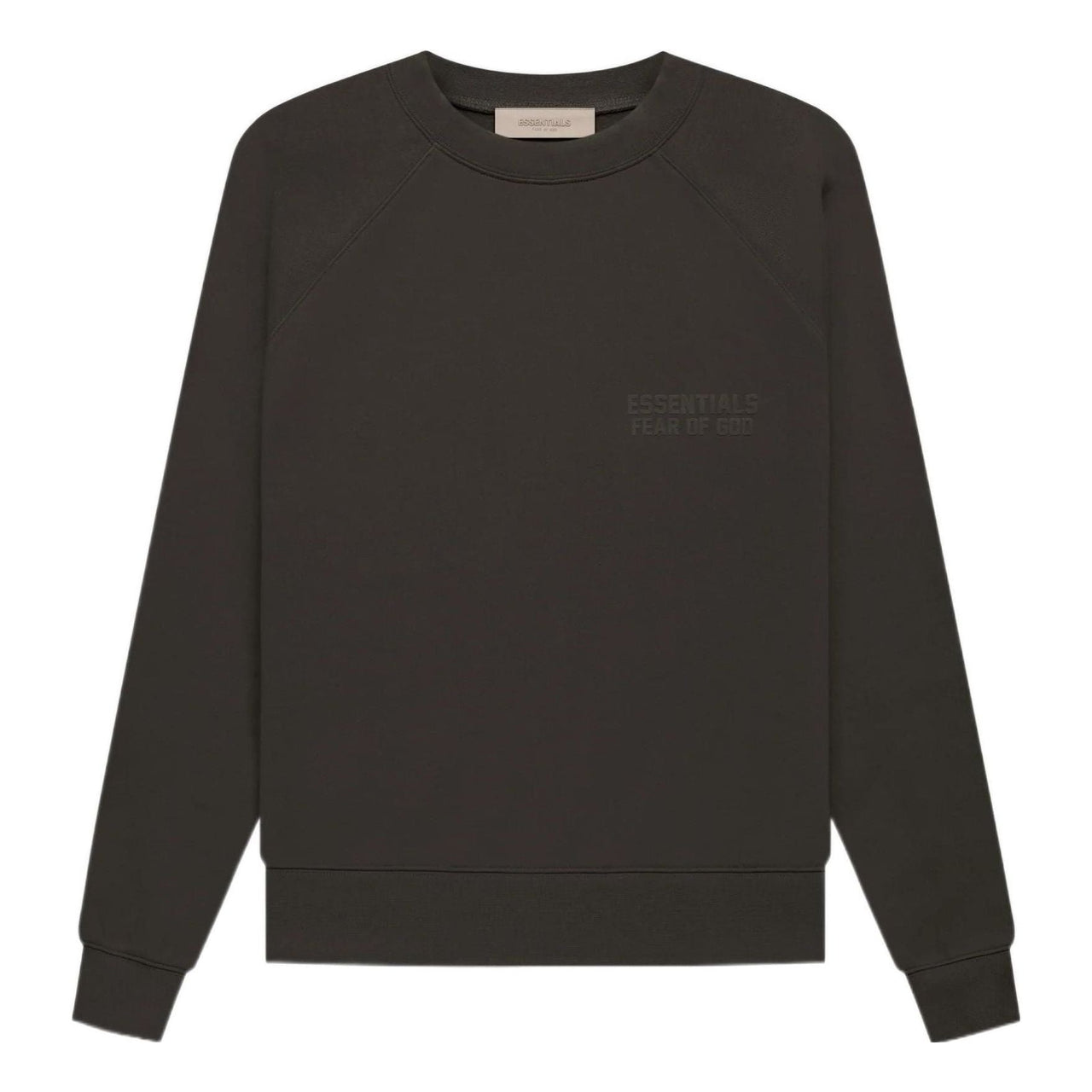 Fear of God Essentials FW22 Crewneck 'Off Black' FOG-FW22-476