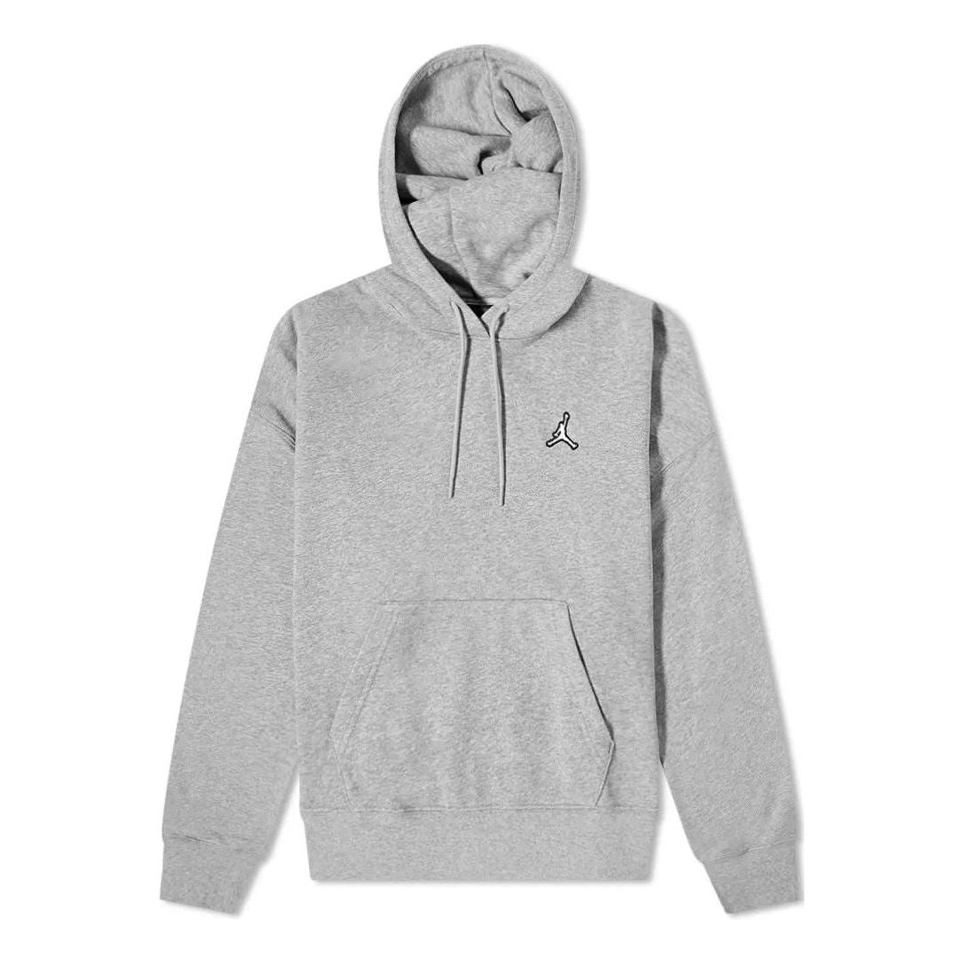 (WMNS) Air Jordan Fleece Hoodie 'Grey' DN4570-063
