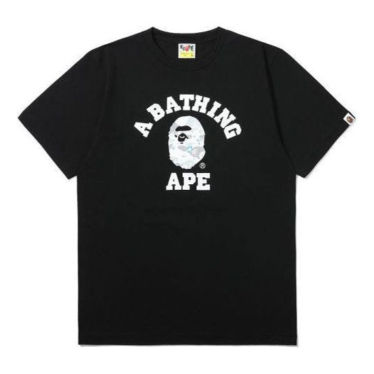 BAPE Starry Sky Pattern Short-sleeved MENS Black 1G30-201-010