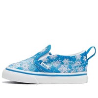 (TD) Vans Slip-On V 'Snowflakes - Winter Wonderland Blue' VN000UBSBES