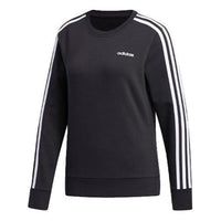 (WMNS) adidas Essentials 3-Stripes Sweatshirt 'Black White' FQ3262