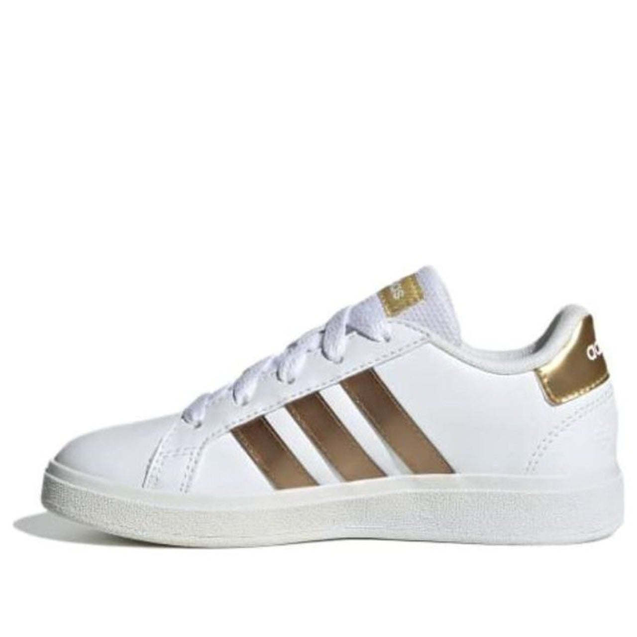 (GS) adidas Grand Court Sustainable Lace 'White Gold' GY2578