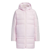 (GS) adidas Long Down Jacket Asia Sizing 'Pink' HD0385