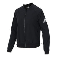 (WMNS) adidas Bomber Woven Jacket Asia Sizing 'Black' DW4586