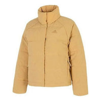 (WMNS) adidas Helionic Relaxed Down Jacket Asia Sizing 'Tan' HE1457