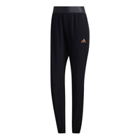 (WMNS) adidas Woven Pants Asia Sizing 'Black' GL6311