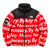 Supreme FW15 X The North Face By Any Means Nuptse Jacket 'Red' SUP-FW15-621