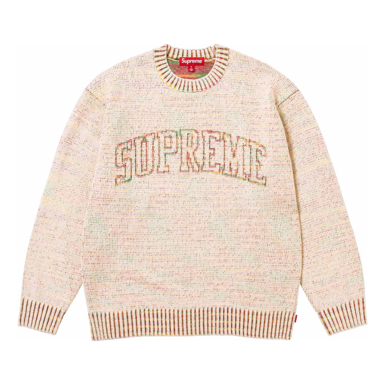 Supreme Contrast Arc Sweater 'Beige' SUP-SS24-078