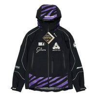 PALACE SS21 x AMG Crossover Gore-Tex Jacket Black Logo Micro Mark Tiger Stripes Hooded Jacket P20AMGGT001