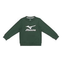 (GS) Mizuno Logo Casual Sweater 'Green' 32CA3901