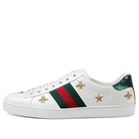 Gucci Ace Embroidered 'Bees and Stars' 386750-02JQ0-9073