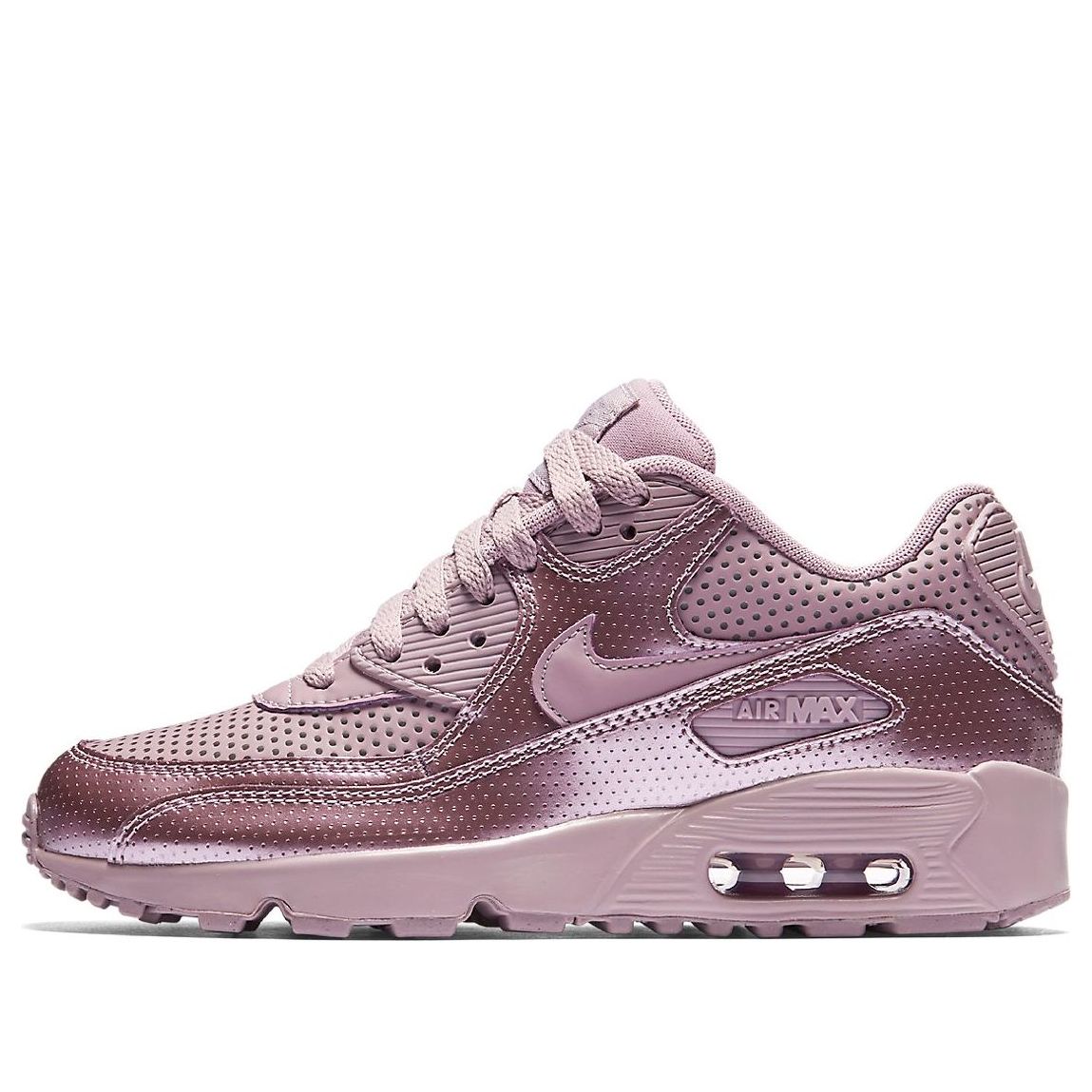 (GS) Nike Air Max 90 SE LTR Leather 859633-600