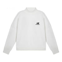 (WMNS) New Balance x JHI Logo Printed Pullover 'White Black' NCA89012-IV
