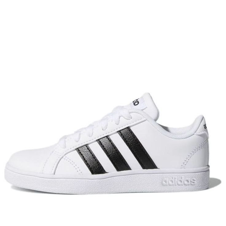 (GS) adidas Baseline J 'White Black' AW4299